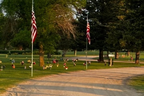 Cemetery in Jamestown, ND