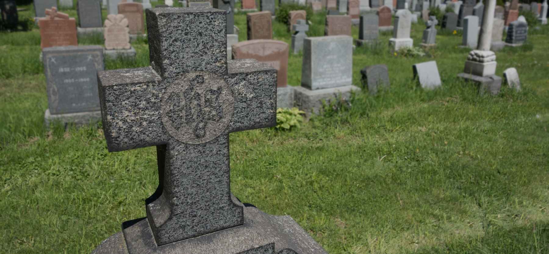 Cemetery with landscaped grounds Jamestown ND